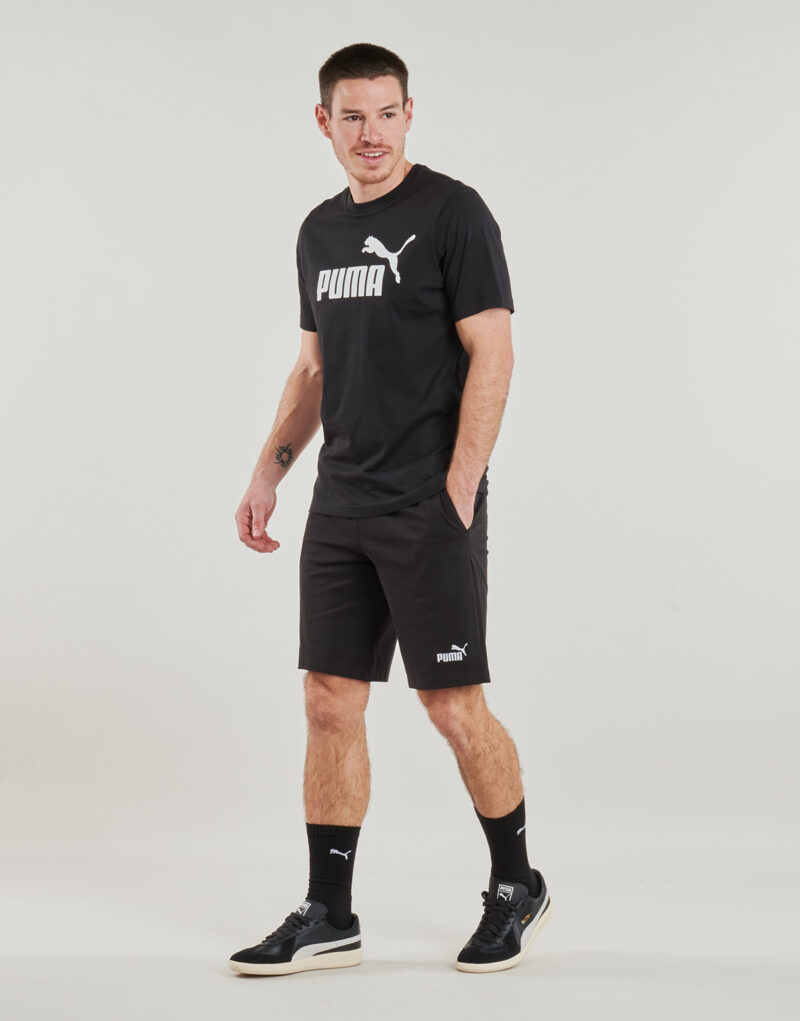Pantaloni corti Puma ESS NO1 LOGO JERSEY SHORT Nero Pantaloni corti Uomo - 3