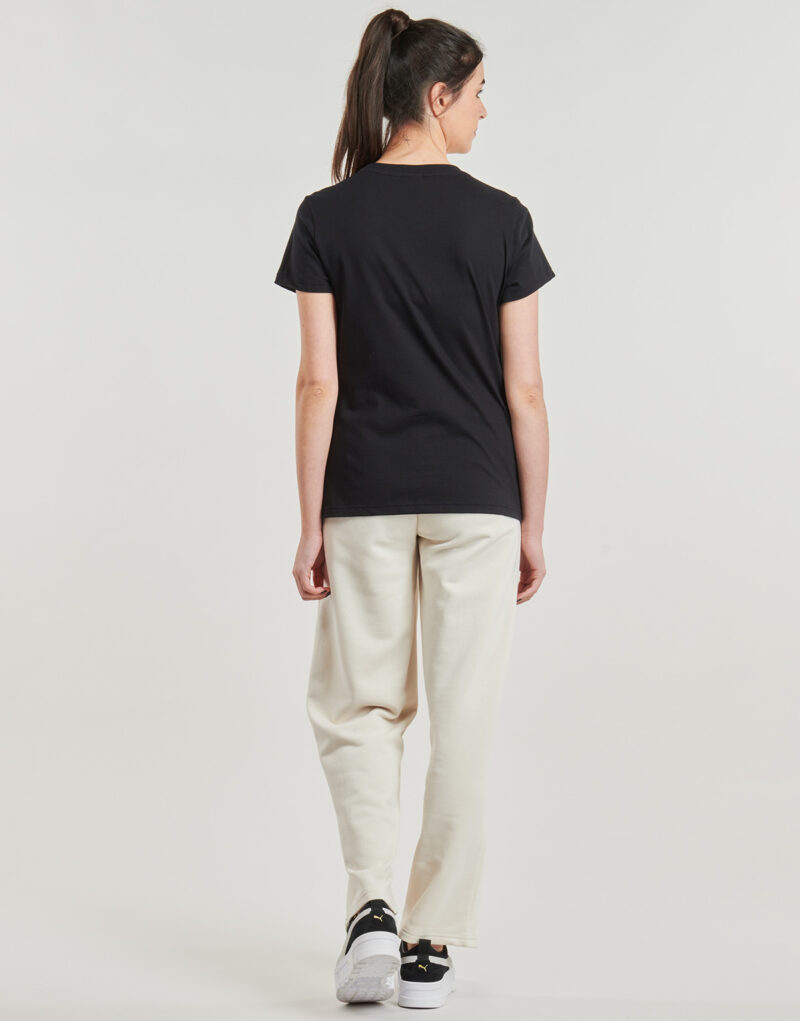 T-shirt Puma TEE W MIF BADGE BRODE Nero T-shirt maniche corte Donna - 4