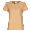 T-shirt Puma TEE W MIF BADGE BRODE Beige T-shirt maniche corte Donna