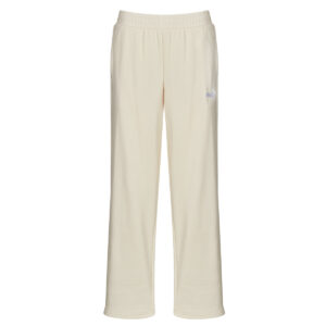 Pantaloni Sportivi  Puma  ESS N01 LOGO STRAIGHT  Beige -   Pantaloni Sportivi Donna