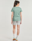 T-shirt Puma ESS ELEVATED RIB TEE Verde T-shirt maniche corte Donna - 4