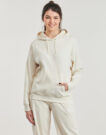 Felpe con cappuccio Puma ESS ELEVATED RIB HOODIE Beige Felpe con cappuccio Donna - 2