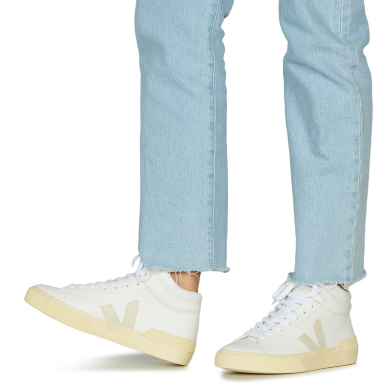 Veja MINOTAUR White High-Top Sneakers Women - 8