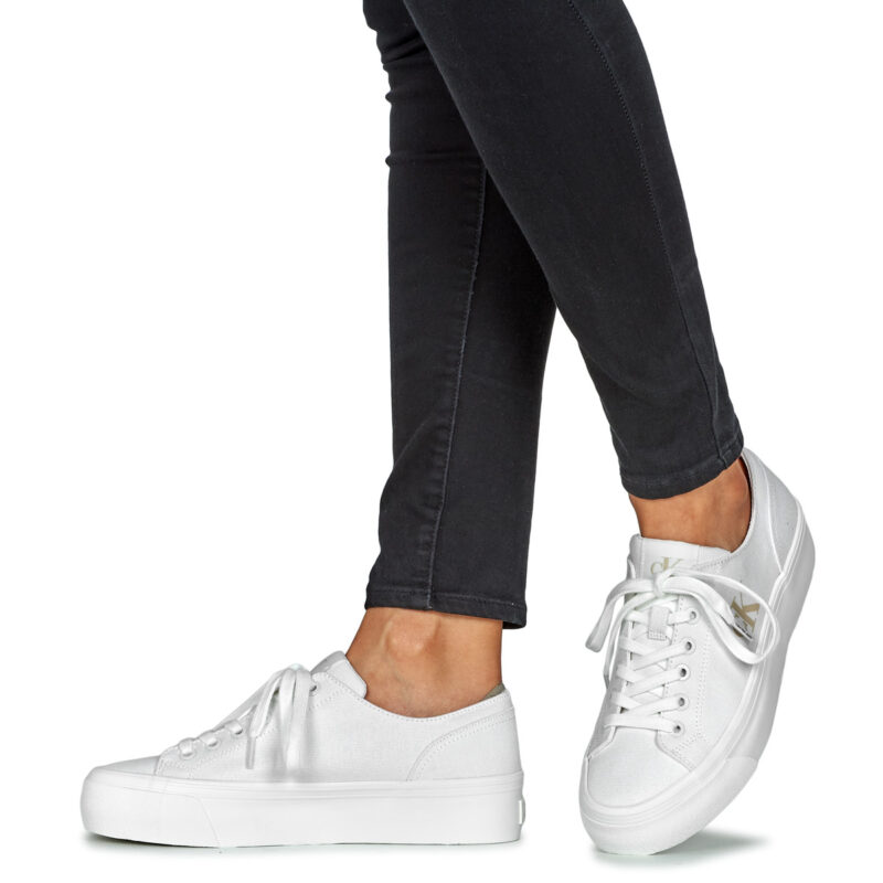 Calvin Klein Jeans VULC FLATFORM LOW CV MG Nero Sneakers basse Donna - 8