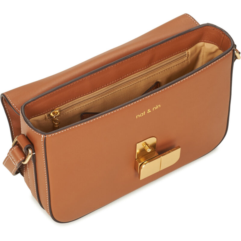 Nat et Nin ALICE MEDIUM Marrone Borsa a tracolla Donna - 5