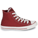 Converse  CHUCK TAYLOR ALL STAR CANVAS + SUEDE  Rosso -  Sneakers alte Donna - 2