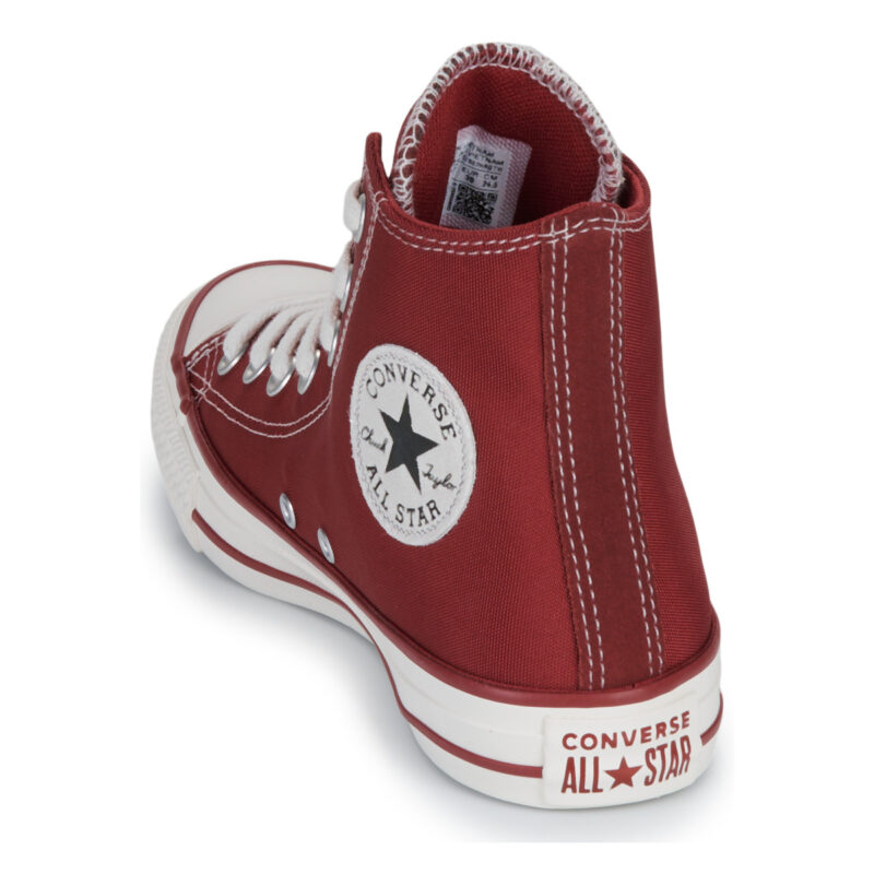 Converse  CHUCK TAYLOR ALL STAR CANVAS + SUEDE  Rosso -  Sneakers alte Donna - 5