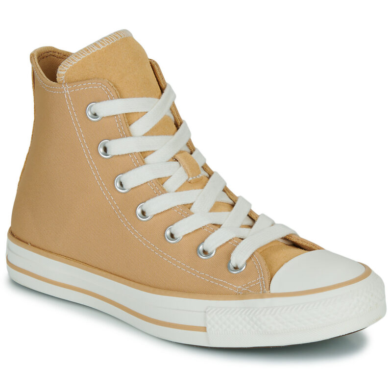 Converse  CHUCK TAYLOR ALL STAR CANVAS + SUEDE  Beige -  Sneakers alte Donna - 1