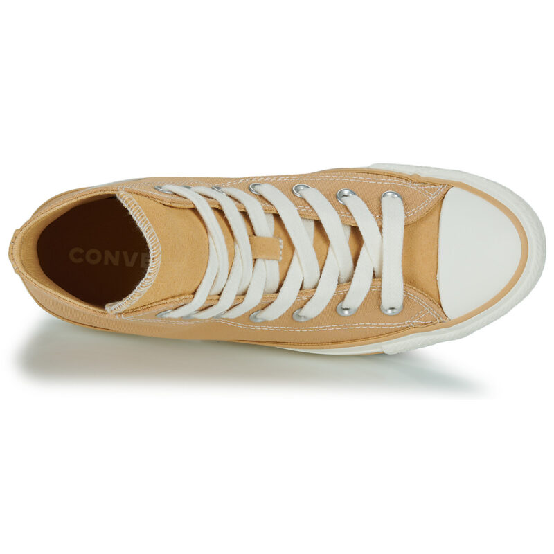 Converse  CHUCK TAYLOR ALL STAR CANVAS + SUEDE  Beige -  Sneakers alte Donna - 6