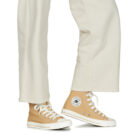 Converse  CHUCK TAYLOR ALL STAR CANVAS + SUEDE  Beige -  Sneakers alte Donna - 8