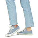 Converse  CHUCK TAYLOR ALL STAR CANVAS + SUEDE  Blu -  Sneakers basse Donna - 8