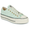 Converse  CHUCK TAYLOR ALL STAR LIFT PLATFORM SUEDE  Verde -  Sneakers basse Donna