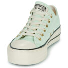 Converse  CHUCK TAYLOR ALL STAR LIFT PLATFORM SUEDE  Verde -  Sneakers basse Donna - 3