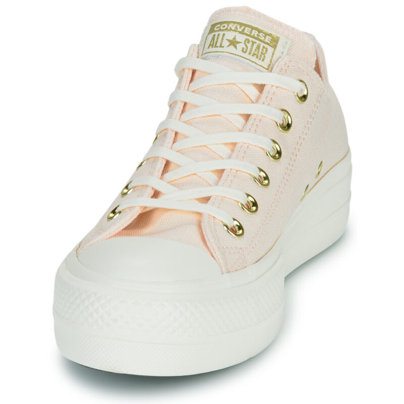 Converse CHUCK TAYLOR ALL STAR LIFT PLATFORM GOLD Rosa Sneakers basse Donna - 3