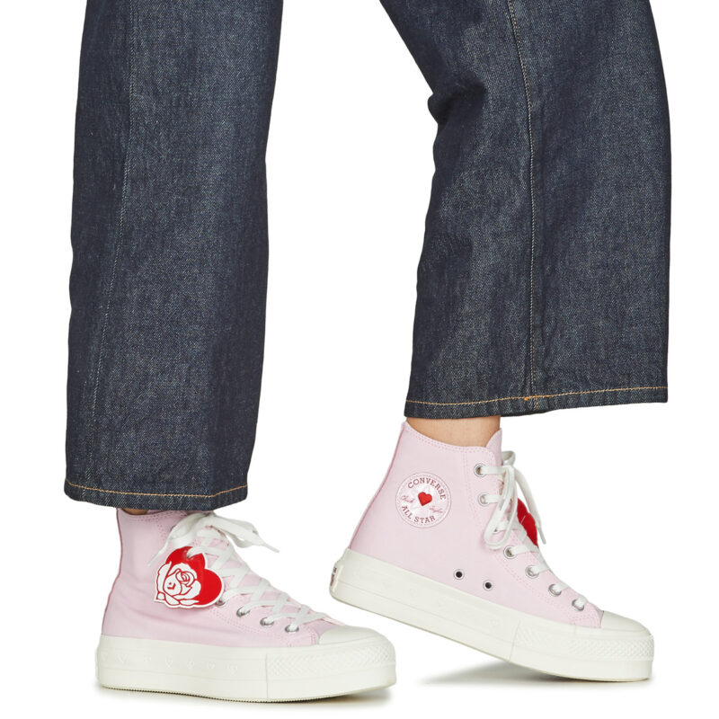 Converse  CHUCK TAYLOR ALL STAR LIFT  Rosa -  Sneakers alte Donna - 8