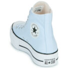 Converse  CHUCK TAYLOR ALL STAR LIFT PLATFORM  Blu -  Sneakers alte Donna - 5