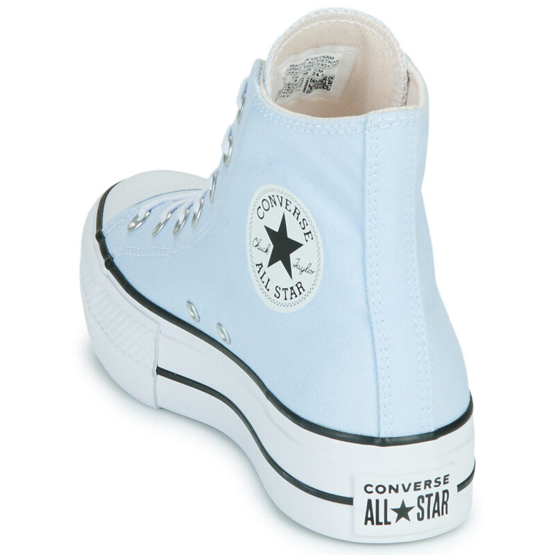 Converse  CHUCK TAYLOR ALL STAR LIFT PLATFORM  Blu -  Sneakers alte Donna - 5