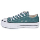 Converse  CHUCK TAYLOR ALL STAR LIFT PLATFORM  Verde -  Sneakers basse Donna - 4