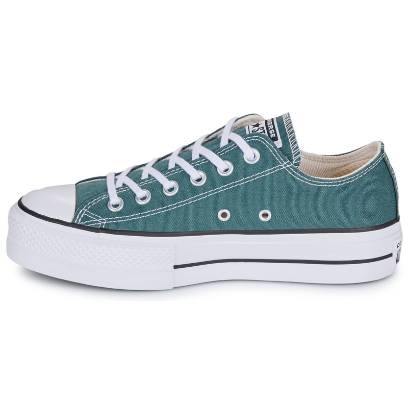 Converse  CHUCK TAYLOR ALL STAR LIFT PLATFORM  Verde -  Sneakers basse Donna - 4
