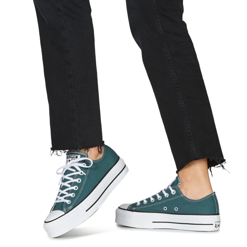 Converse  CHUCK TAYLOR ALL STAR LIFT PLATFORM  Verde -  Sneakers basse Donna - 8