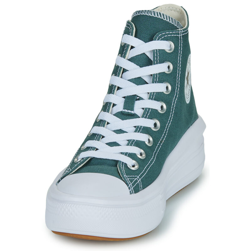 Converse  CHUCK TAYLOR ALL STAR MOVE PLATFORM  Verde -  Sneakers alte Donna - 3