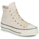Converse CTAS LIFT PLATFORM SUEDE Rosa Sneakers alte Donna - 1