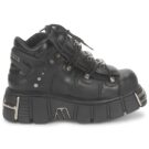 New Rock EVIL Black Derby Men - 2