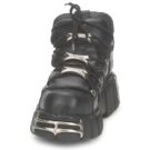 New Rock EVIL Black Derby Men - 3