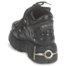 New Rock EVIL Black Derby Men - 5