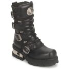 New Rock CALAMITOUS Schwarze Damen-Ankle-Boots - Gr&ouml;&szlig;e 1