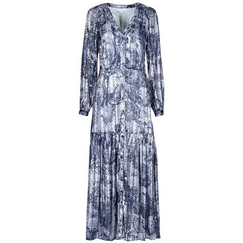 Abito lungo Guess BREANNA LONG Blu per donna, elegante e raffinato, ideale per occasioni speciali e eventi estivi. Design alla moda con dettagli unici, perfetto per abbinamenti versatili. Scopri il tuo stile con questo must-have della collezione Guess.