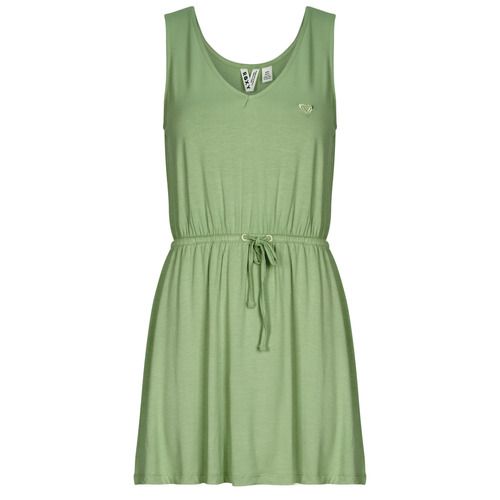 Abito corto Roxy LOW TIDES DRESS SOLID Verde per donna, elegante e versatile, ideale per l'estate. Design moderno e comfort eccezionale, perfetto per occasioni casual o serate estive. Scopri il tuo stile con questo must-have nel tuo guardaroba.