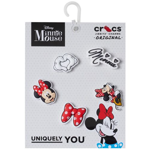Scarpe Uomo Crocs Minnie Dress 5PK Multicolore - Accessori alla moda e divertenti per il tuo stile quotidiano. Perfetti per ogni occasione, questi accessori unici combinano comfort e design creativo, ideali per completare il look estivo. Scegli Crocs per un tocco di colore e originalità nei tuoi accessori.