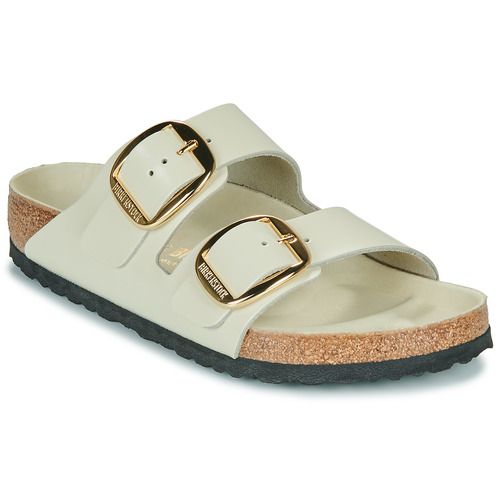 Ciabatta Donna Birkenstock Arizona BB LENA HS Ecru HEX Beige, elegante e versatile, perfetta per il comfort quotidiano. Realizzata con materiali di alta qualità, questa ciabatta offre supporto ergonomico e uno stile sofisticato. Ideale per un look casual e trendy, è un must-have per ogni collezione di scarpe. Acquista ora la tua Birkenstock Arizona!