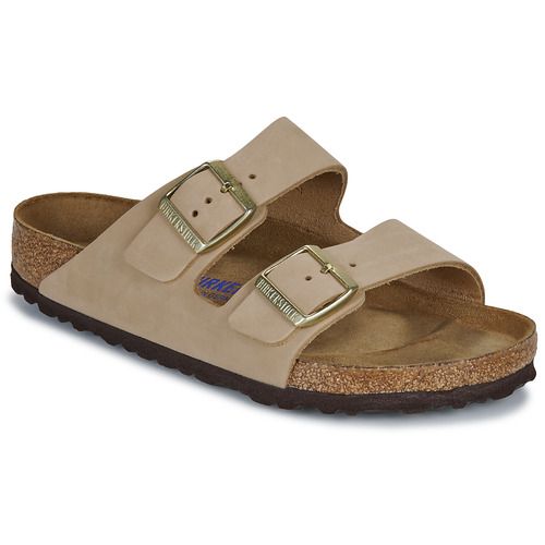 "Birkenstock Arizona SFB LENB Sandcastle Beige Ciabatta Donna elegante e confortevole, perfetta per l'estate. Design classico con suola in sughero, ideale per ogni occasione. Acquista ora per un'estate in stile!"