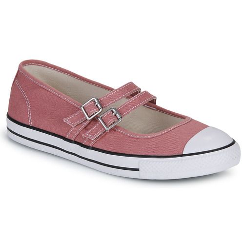 Ballerine Donna Converse CHUCK TAYLOR ALL STAR DAINTY MARY JANE in tessuto leggero, con cinturino elegante per una vestibilità sicura. Design classico e chic, perfette per ogni occasione. Comode da indossare, ideali per il tempo libero e per un look casual. Disponibili in diverse taglie. Acquista ora le tue ballerine Converse per un tocco di stile e comfort nel tuo guardaroba!
