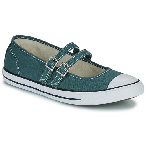 Ballerine Donna Converse CHUCK TAYLOR ALL STAR DAINTY MARY JANE, eleganti e comode, perfette per ogni occasione. Design raffinato con chiusura a strap, realizzate in materiali di alta qualità per garantire comfort e stile. Ideali per un look casual-chic, queste ballerine sono un must-have per le fashioniste. Acquista ora e aggiungi un tocco di classe al tuo guardaroba!