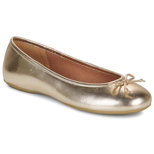 Ballerine Geox D PALMARIA Oro per donna, eleganti e comode, perfette per ogni occasione. Realizzate con materiali di alta qualità, offrono un comfort ottimale e un design sofisticato. Ideali da abbinare a look casual o chic, queste ballerine aggiungono un tocco di stile al tuo guardaroba. Scopri la bellezza e la funzionalità delle ballerine Geox D PALMARIA Oro, l'accessorio perfetto per le tue giornate.