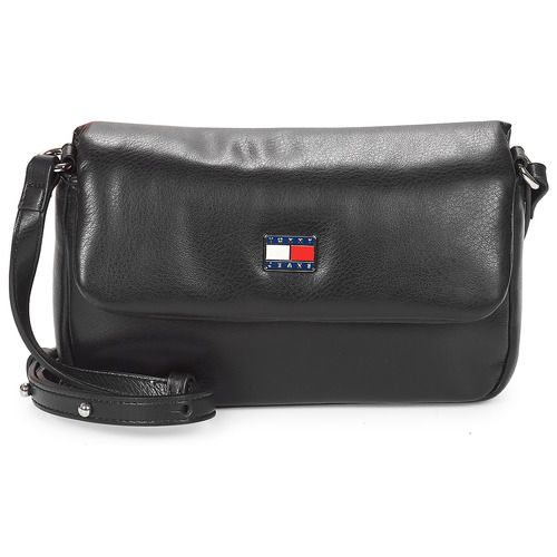 Borsa a spalla donna Tommy Jeans  TJW PILLOW FLAP CROSSOVER  Nero Tommy Jeans 8720638201915