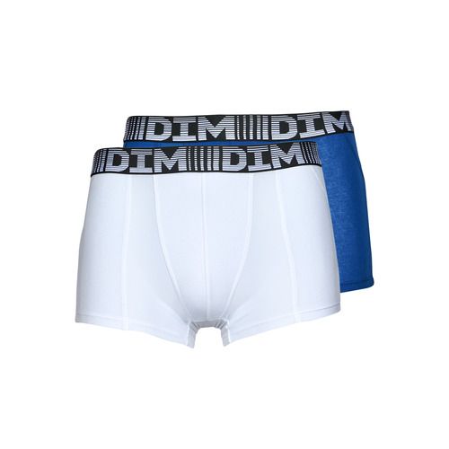 Boxer uomo DIM AIR COTON 3DFLEX PACK X2 multicolore, confezione da 2, realizzati in cotone elastico per il massimo comfort e libertà di movimento. Design moderno e versatile, ideale per l'uso quotidiano. Acquista ora i boxer DIM per un look elegante e pratico.
