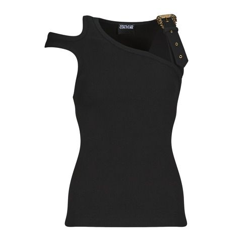 Camicetta Donna Versace Jeans Couture 78HAM603 Nero, elegante blusa in chiffon con dettagli sofisticati, perfetta per ogni occasione. Stile alla moda e alta qualità, ideale per un look chic e contemporaneo. Acquista ora per un outfit irresistibile!
