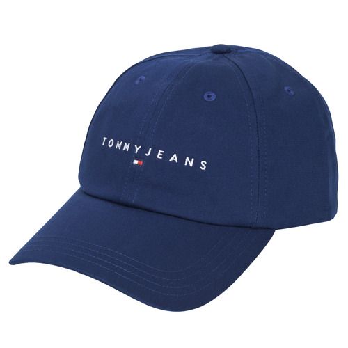 Cappellino Tommy Jeans TJM LINEAR LOGO CAP Marine per uomo, ideale per un look casual e alla moda. Questo cappellino di alta qualità presenta il logo distintivo di Tommy Jeans, perfetto per completare il tuo outfit. Acquista ora il cappellino uomo Tommy Jeans per uno stile sempre trendy e versatile.