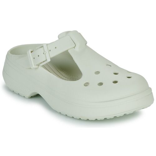 Ciabatta donna Crocs Classic Mary Jane Clog, design elegante e confortevole, in colore nero, con cinturino sul collo del piede. Ideale per un look casual e pratico, perfetta per l'uso quotidiano e le giornate estive. Materiale resistente e facile da pulire, garantisce un'ottima traspirabilità e comfort. Acquista ora le Crocs Classic Mary Jane Clog per un tocco di stile e comodità.