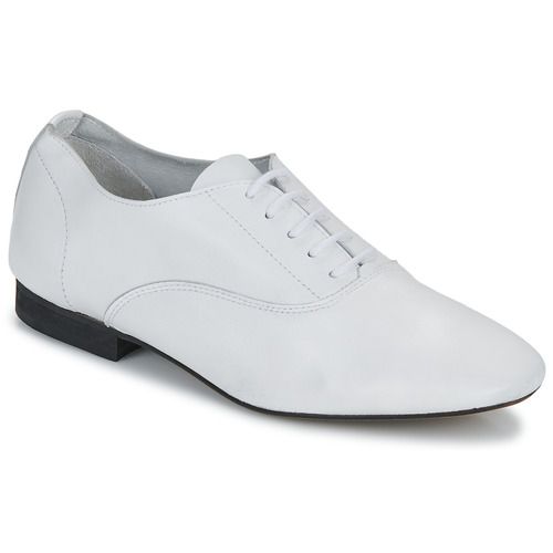 Scarpe JB Martin FEE Bianco Derby Donna, eleganti e versatili. Design raffinato in pelle bianca, perfette per occasioni formali e casual. Comfort ottimale con suola resistente, ideali per un look sofisticato. Acquista ora per completare il tuo guardaroba con stile!