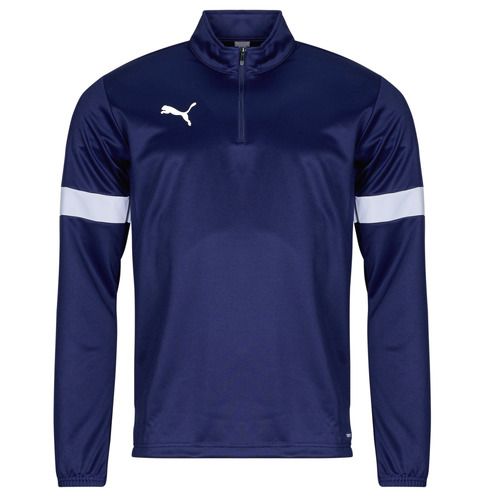 Felpa Uomo Puma INDIVIDUALRISE ZIP TOP Marine, elegante e sportiva, ideale per il tempo libero e l'allenamento. Realizzata con materiali di alta qualità per garantire comfort e traspirabilità. Design moderno con zip frontale e logo Puma, perfetta per ogni occasione.