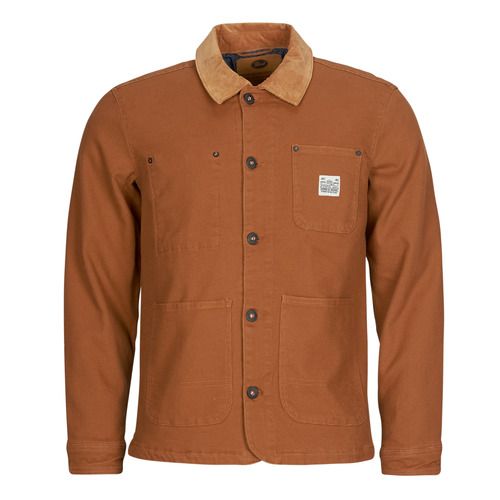 Giacca Uomo Petrol Industries MEN JACKET DENIM Marrone - eleganza casual, denim di alta qualità, vestibilità comoda, perfetta per ogni occasione, stile contemporaneo, ideale per l'abbigliamento maschile moderno.