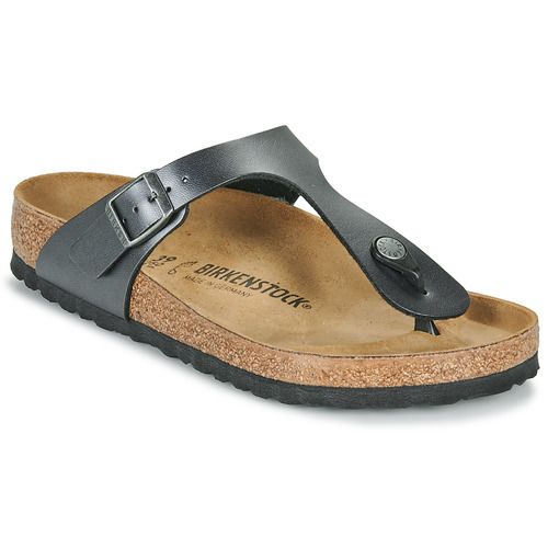 Infradito Donna Birkenstock Gizeh BF Metallic Black Argento, eleganti e confortevoli, ideali per l'estate. Design minimalista e sofisticato, perfetto per outfit casual e alla moda. Scarpe estive in materiale di alta qualità, con supporto per l'arco plantare. Acquista ora le Birkenstock Gizeh per un look trendy e comfort in ogni passo.