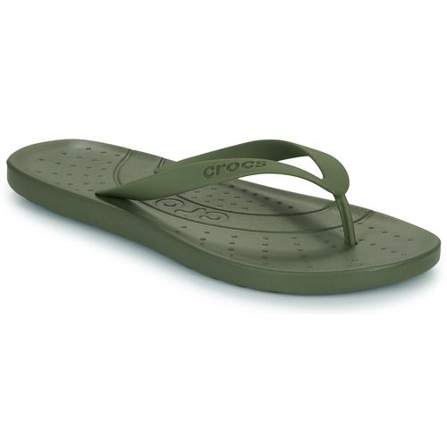 Infradito uomo Crocs Flip Kaki, comode e trendy, ideali per l'estate. Scarpe in plastica leggera e resistente, perfette per la spiaggia o il tempo libero. Design ergonomico e supporto plantare per un comfort ottimale. Acquista ora le Crocs Flip Kaki e vivi l'estate con stile!