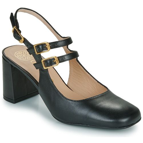 Décolleté Donna Unisa MILUCA in Nero, elegante e raffinato, con tacco medio per un comfort ottimale. Perfetto per occasioni formali e abbigliamento da giorno. Design sofisticato, dettaglio chic e materiali di alta qualità rendono queste scarpe ideali per ogni outfit. Aggiungi un tocco di stile al tuo guardaroba con le décolleté MILUCA di Unisa.