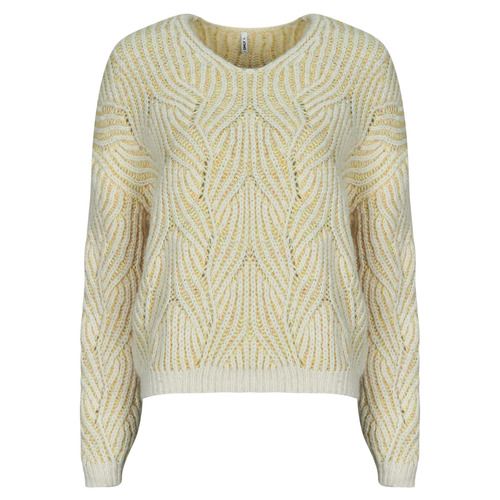 Maglione Donna Only ONLELIN Beige, stile elegante e comfort, perfetto per outfit casual e da lavoro. Realizzato con materiali di alta qualità, ideale per la stagione autunnale e invernale. Acquista il tuo maglione ONLELIN e aggiungi un tocco chic al tuo guardaroba.